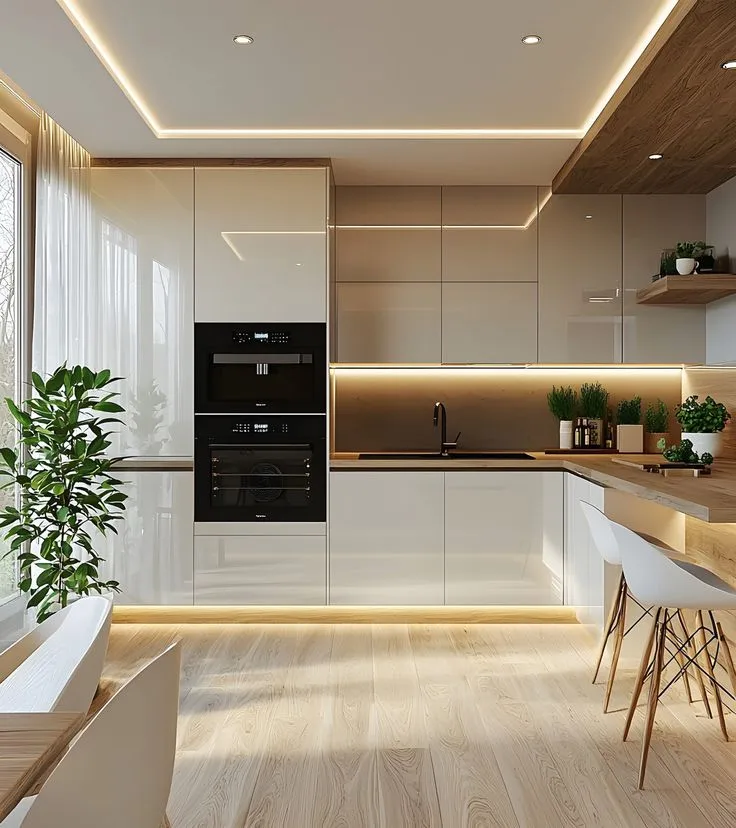 Cách Bố Trí Nội Thất Phòng Bếp Nhỏ Đẹp và Tiện Nghi